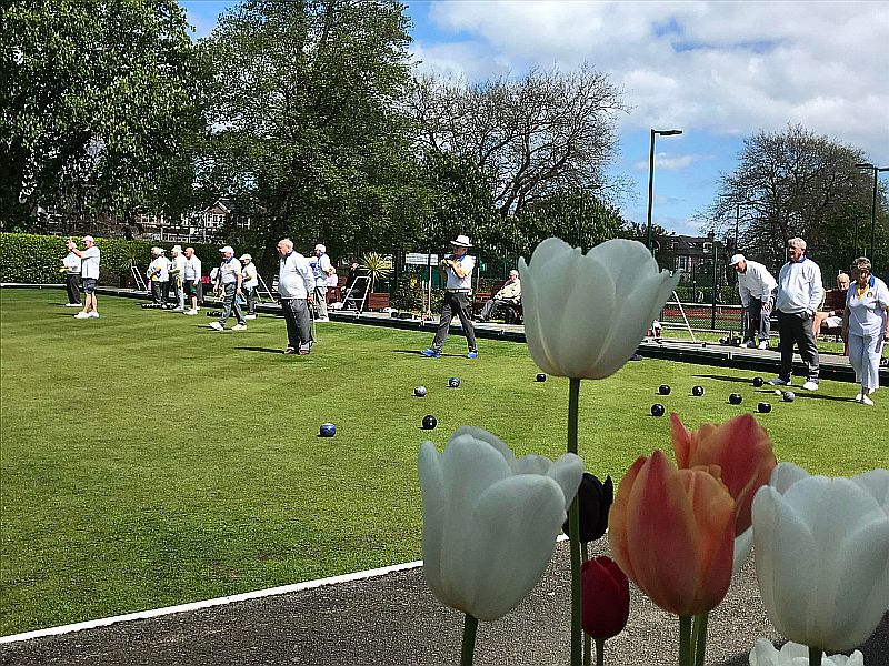 Bowling Club Lawn bowling in near Torquay on