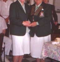Mrs J Bratcher - received her County Badge 1999