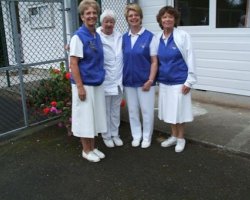 Finalists Ladies Pairs