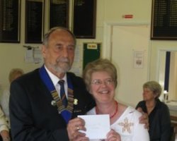 Most Improved Lady Player Shirley Boyce