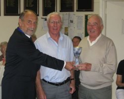Mens Pairs r/up Peter Taylor, Roy Hill