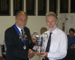 Mens Handicap winner George Tozer