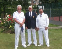 Mens Handicap finalists