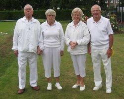 Mixed Pairs finalists