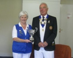 Ladies Champion Hazel Hill