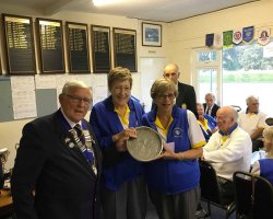 Ladies Pairs Winners
