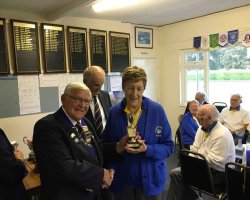 Ladies Veteran Runner Up