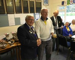 Men's Pairs Runners Up