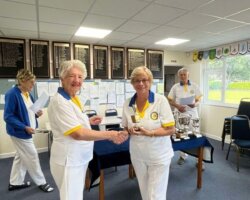 Ladies Veterans Runner Up - Marilyn Moodie