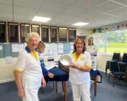 Ladies Veterans Winner - Margaret Wallinger