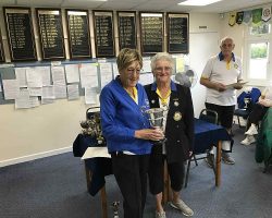 Ladies Championship Winner - Rachel McLeod