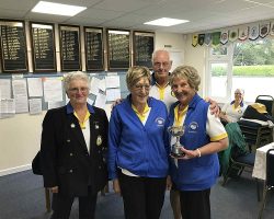 Ladies Pairs Runners Up - Rachel McLeod & Su Crimp