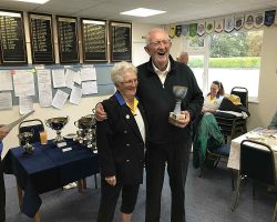 Mens Pairs Runners Up - Mike Astill (pictured) & Steve Lait