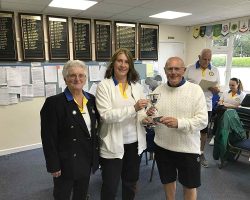 Mixed Pairs Winners - Nicola Jones & Dave Andrews